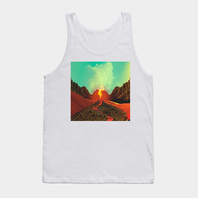 Fire Tank Top by lacabezaenlasnubes